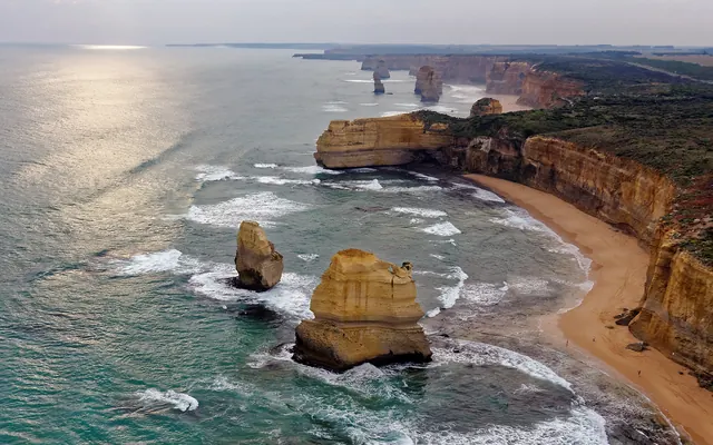 The Twelve Apostles off the coast of Port Campbell National Park