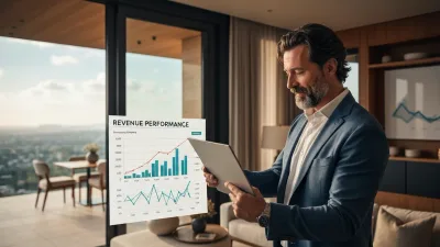 Revenue analytics dashboard showing peak booking periods highlighted