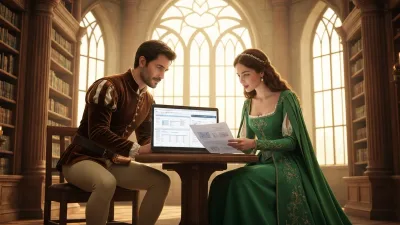 Two STR co-hosts reviewing property management strategy together