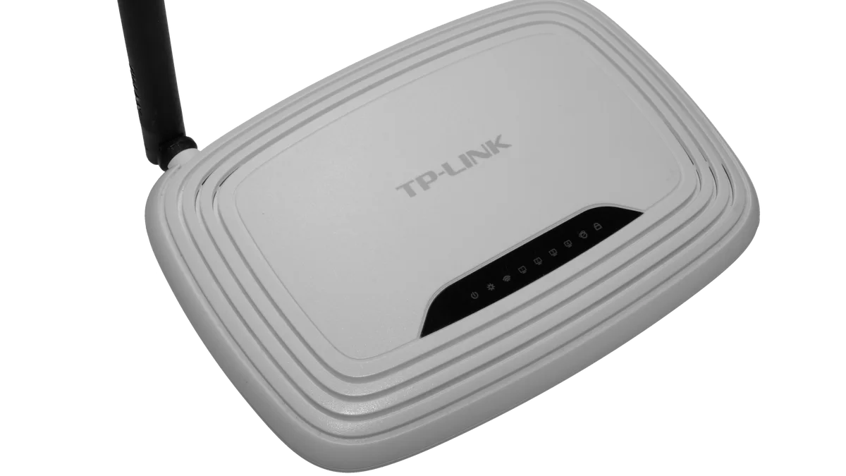 A TP-Link wireless router