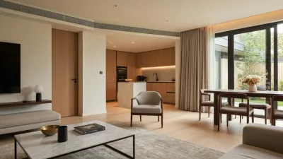 Beautifully designed welcome guide book open on luxury Airbnb property table