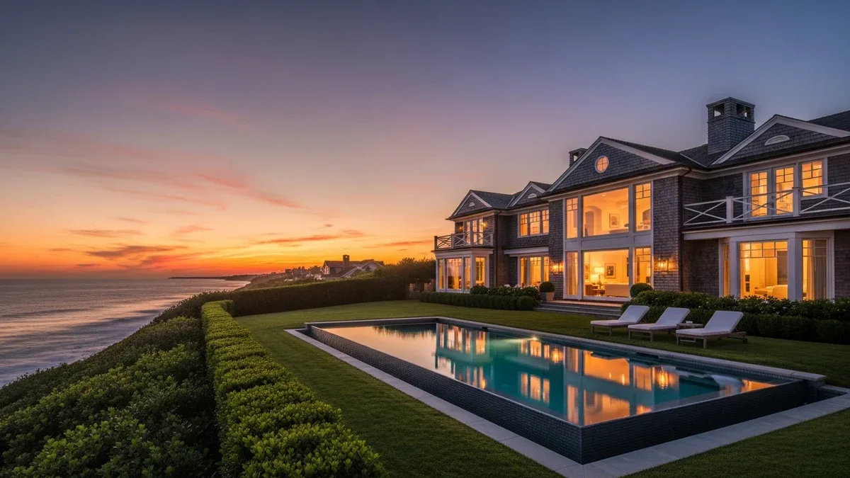 A trophy home in a top U.S. luxury market — mountain and water settings that anchor peak-season rates