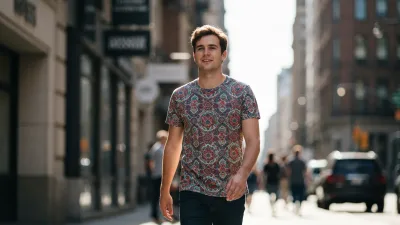 Design-forward boutique hotel lobby versus luxury Airbnb living room comparison