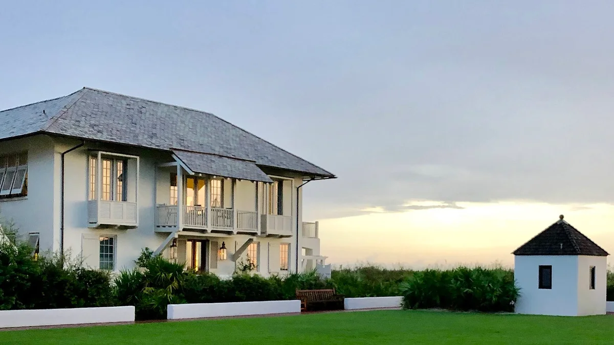 A 30A beach town on Scenic Highway 30A — the design-driven communities behind premium nightly rates