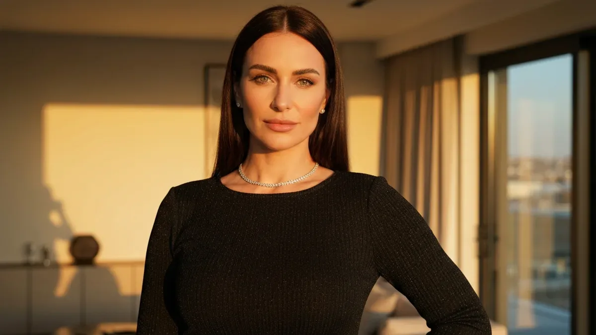 Host filming Instagram Reel of luxury Airbnb property interior