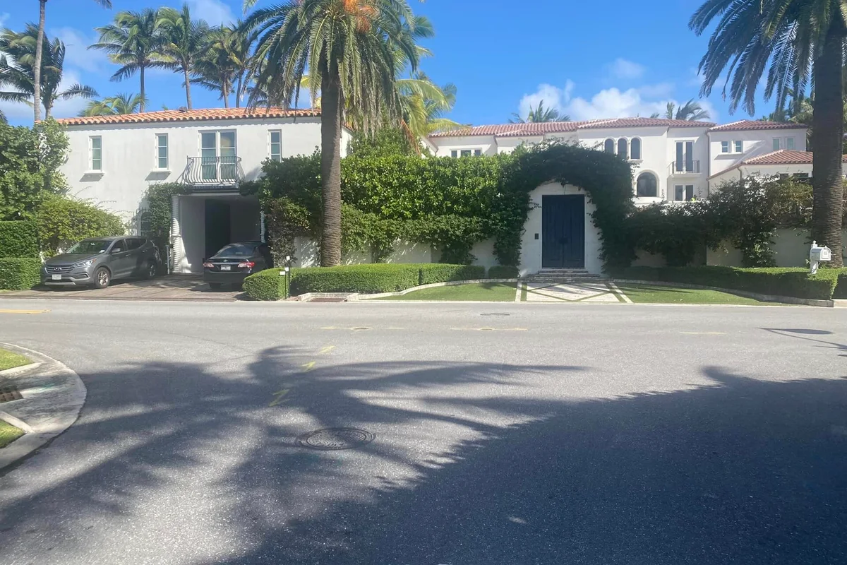 Oceanfront estates in Palm Beach, Florida, a historic enclave of coastal trophy homes