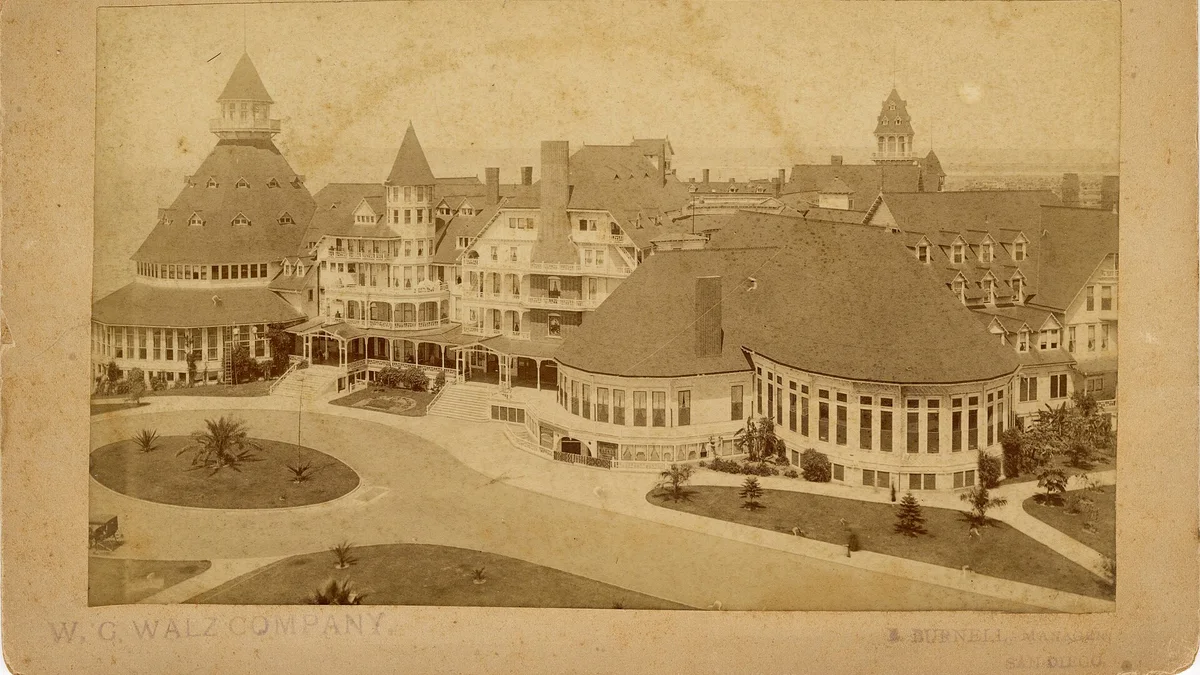 The Hotel del Coronado in California, a grand Victorian seaside resort and a benchmark for classic luxury hospitality
