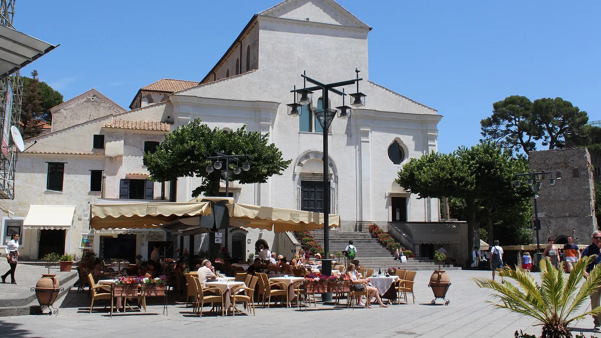 The town of Amalfi on Italy's Amalfi Coast, heart of the Mediterranean luxury-villa market