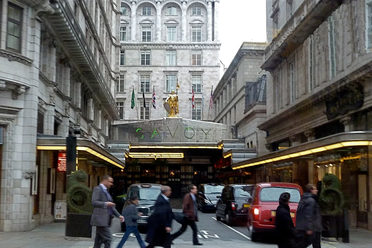 A grand London hotel known for its landmark suites