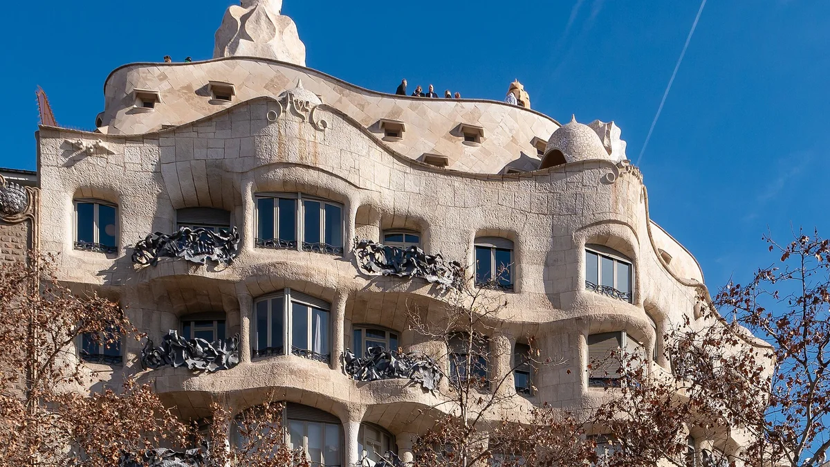 Casa Milà (La Pedrera) by Antoni Gaudí, Barcelona