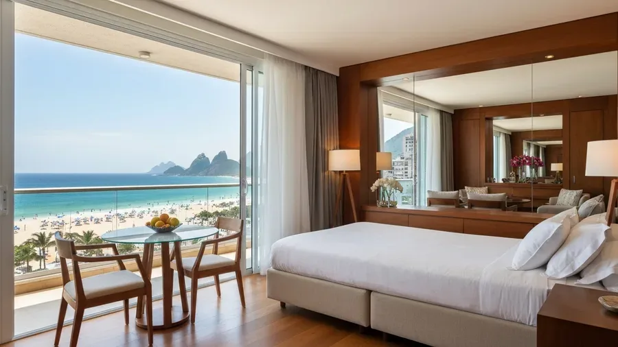 Rio de Janeiro STR property with Carnival decorations