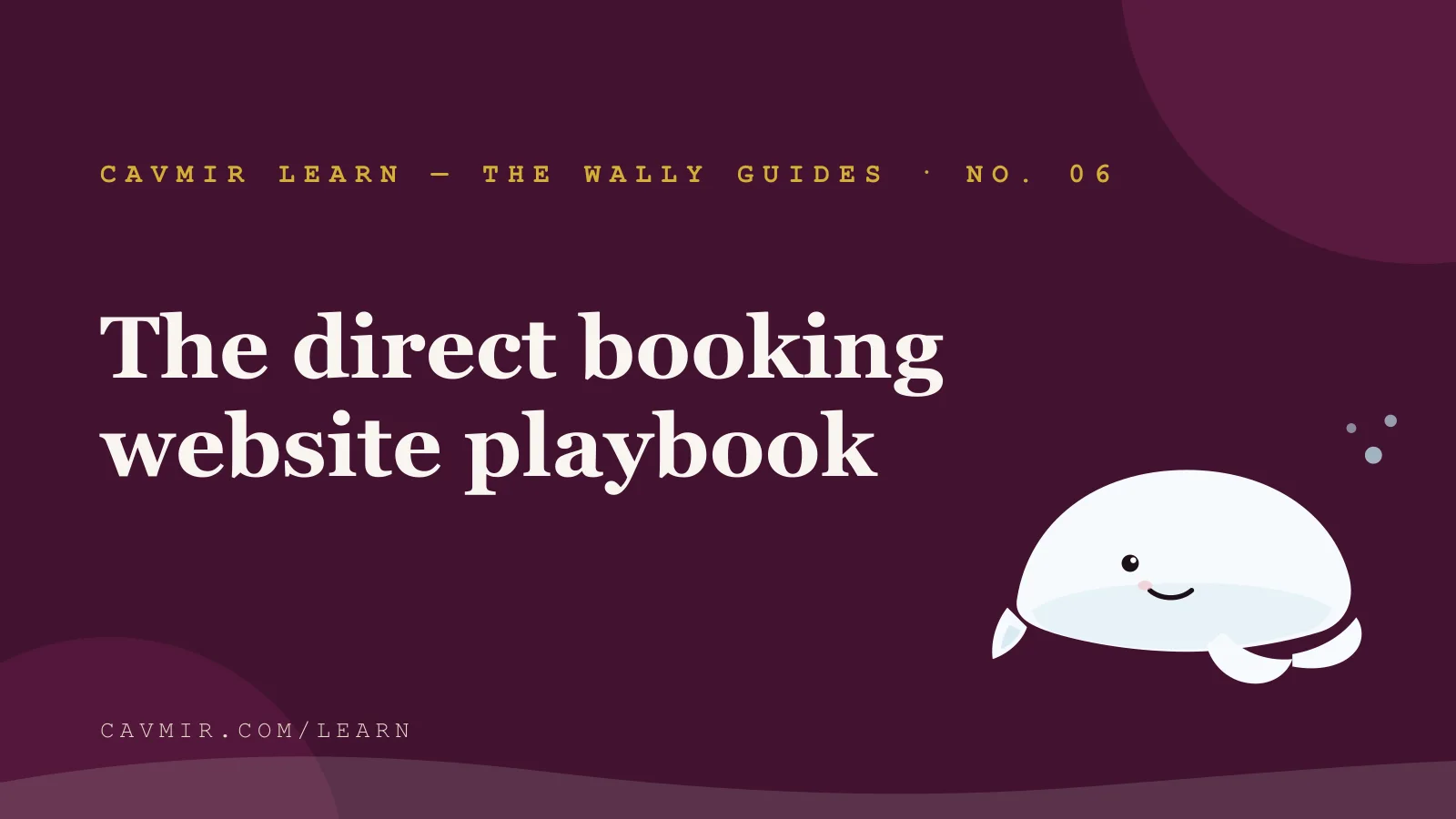 The Wally Guides — The Direct Booking Website Playbook for High-End Hosts