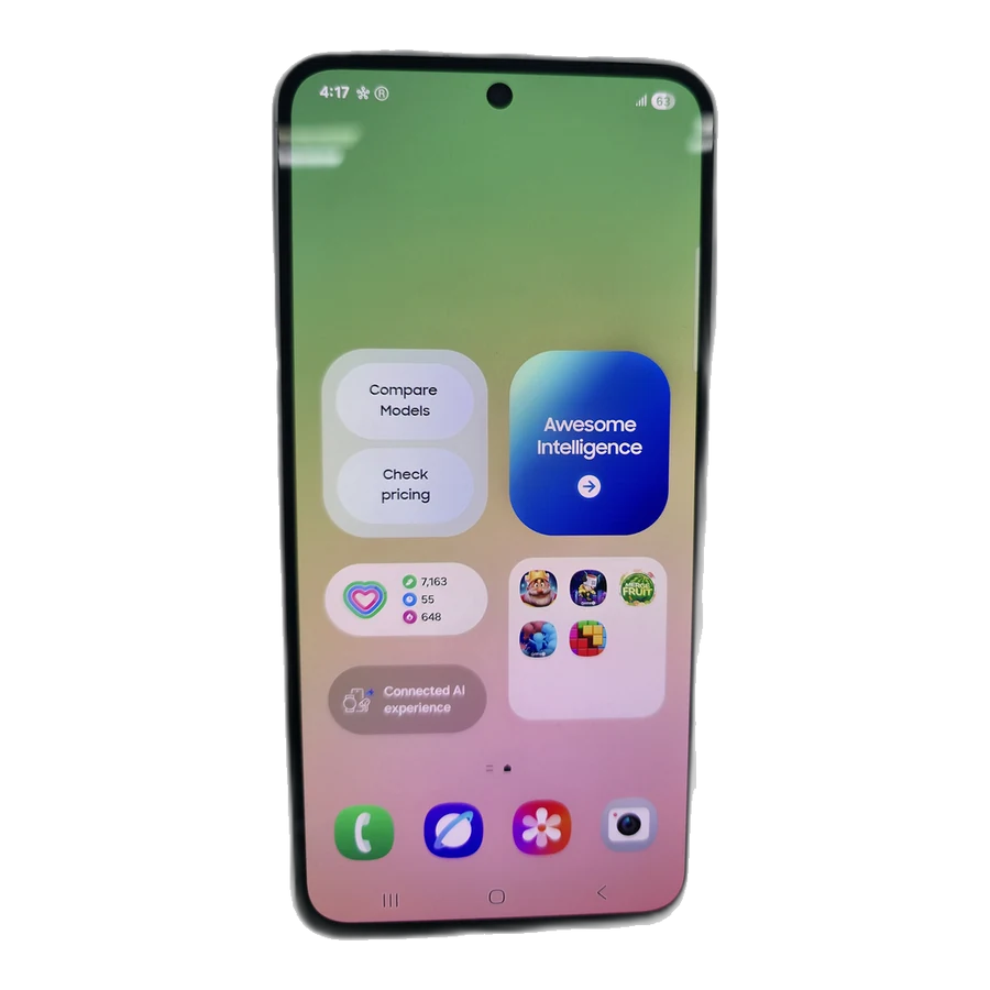 Galaxy A56 — the phone reviewed in this guide, photographed against a plain background