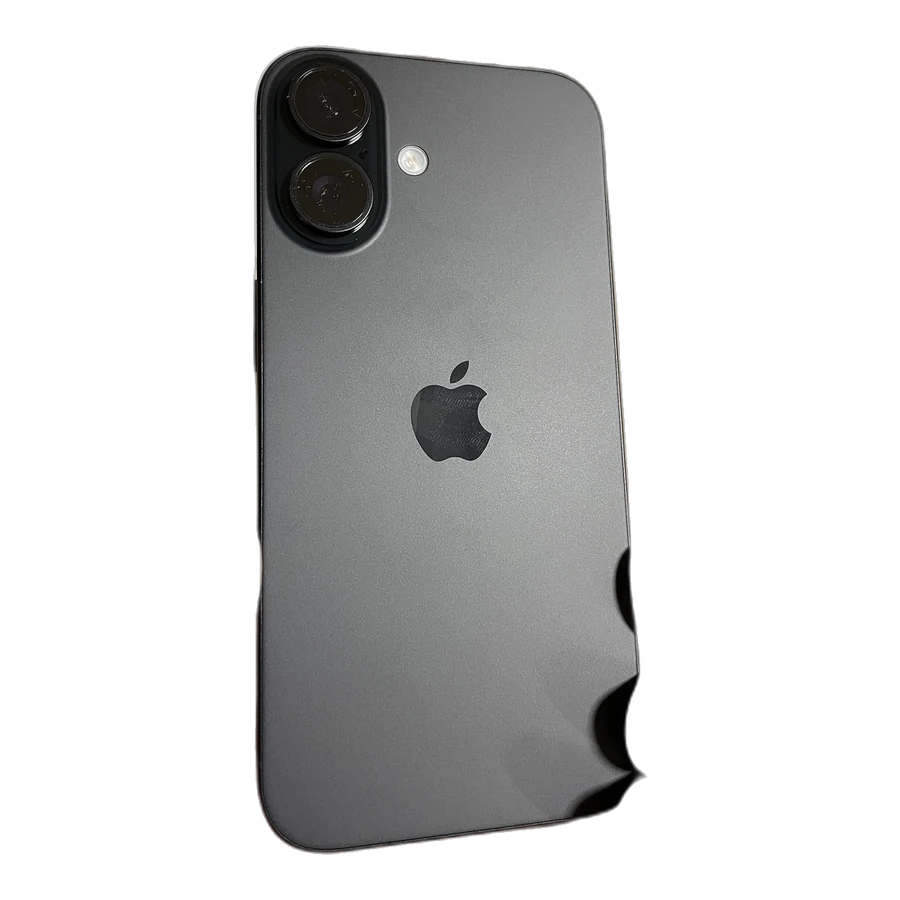 iPhone 16 — the phone reviewed in this guide, photographed against a plain background