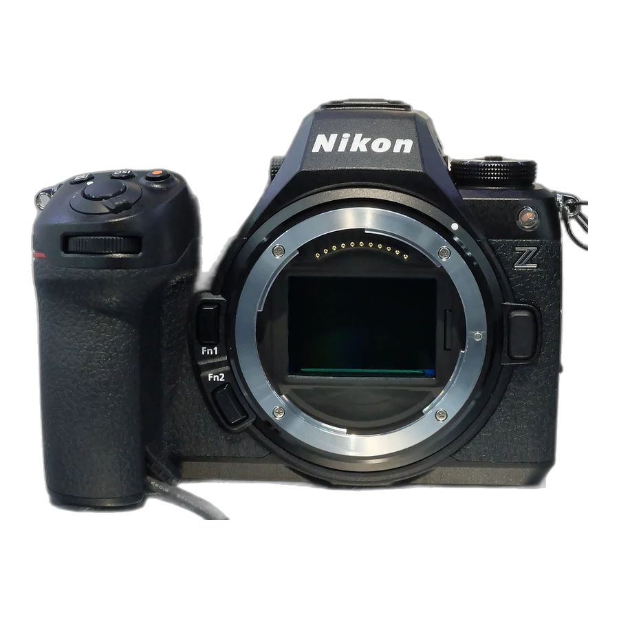 Nikon Z6III — the camera reviewed in this guide, photographed against a plain background