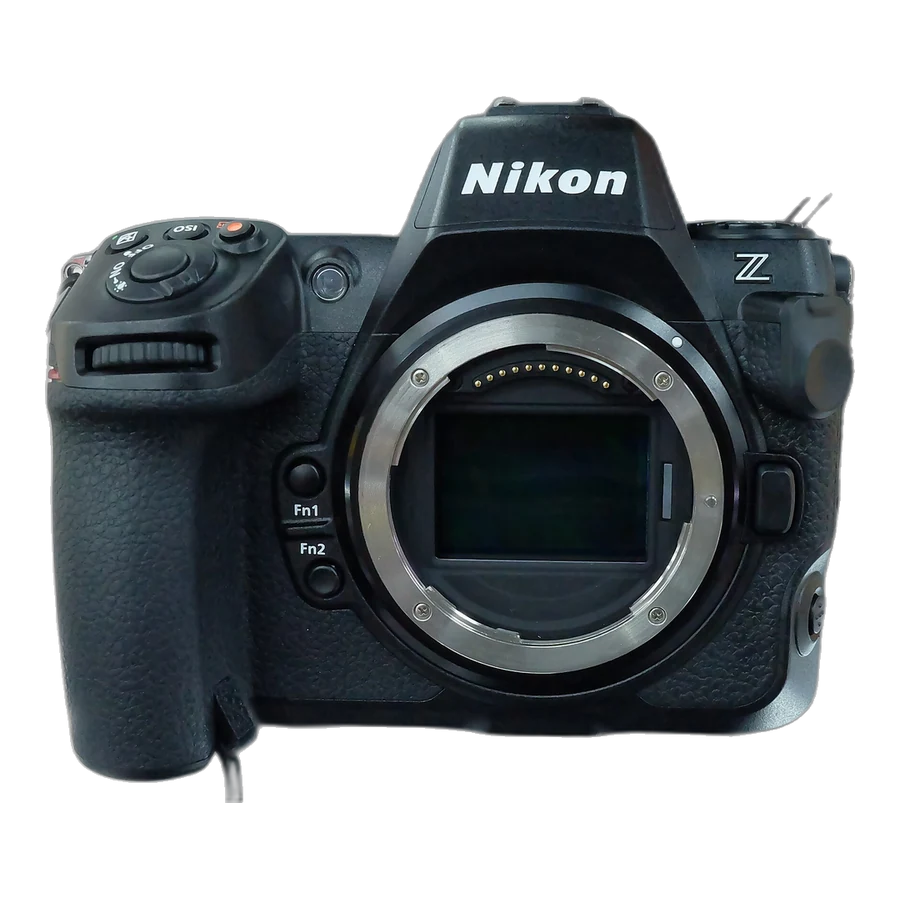 Nikon Z8 — the camera reviewed in this guide, photographed against a plain background