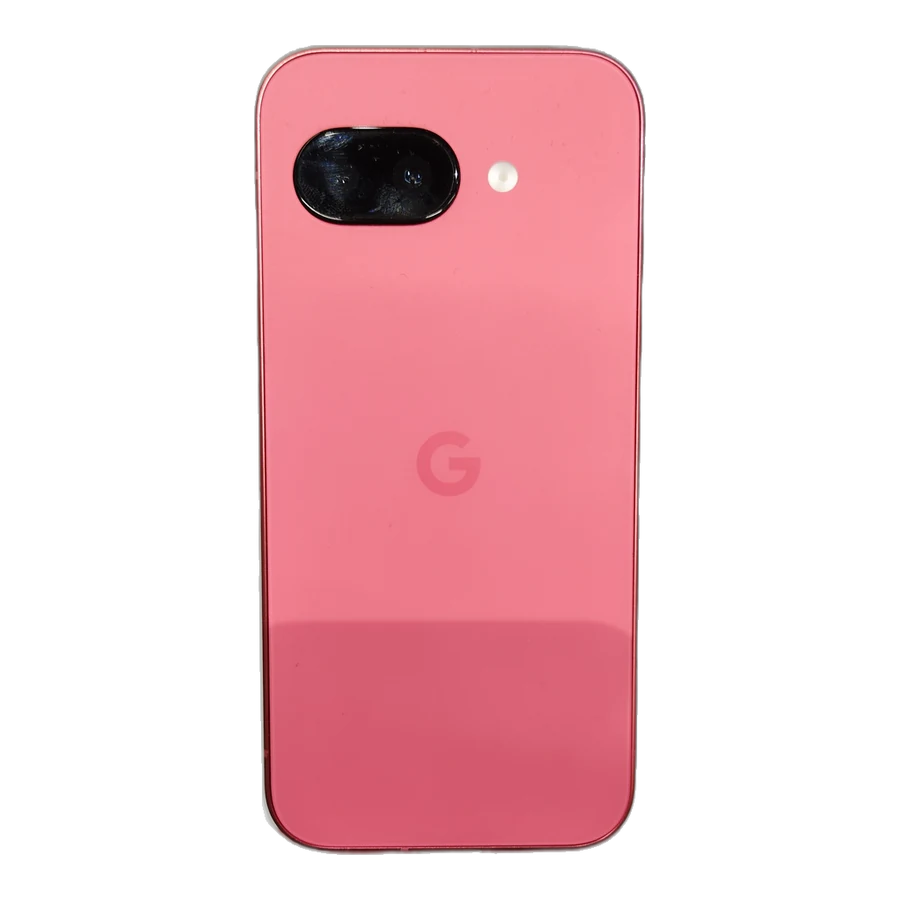 Pixel 9a — the phone reviewed in this guide, photographed against a plain background