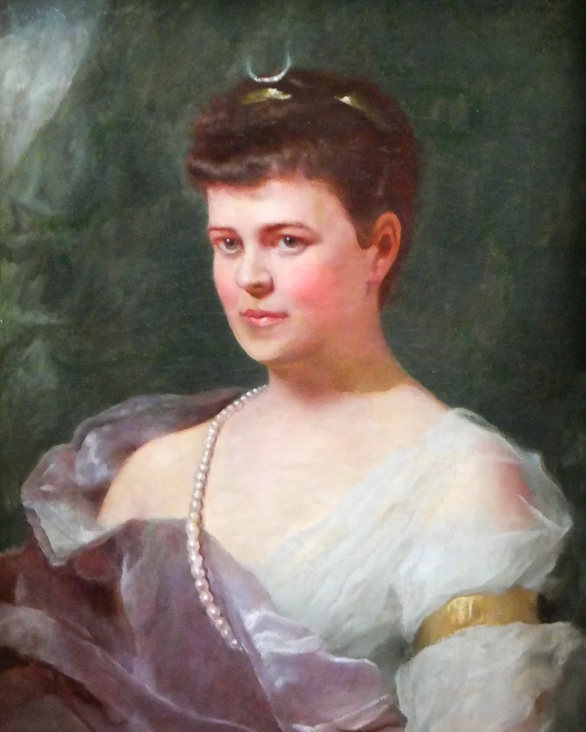 Alva Vanderbilt, who built Marble House on Bellevue Avenue and made it the most talked-about cottage of the Gilded Age