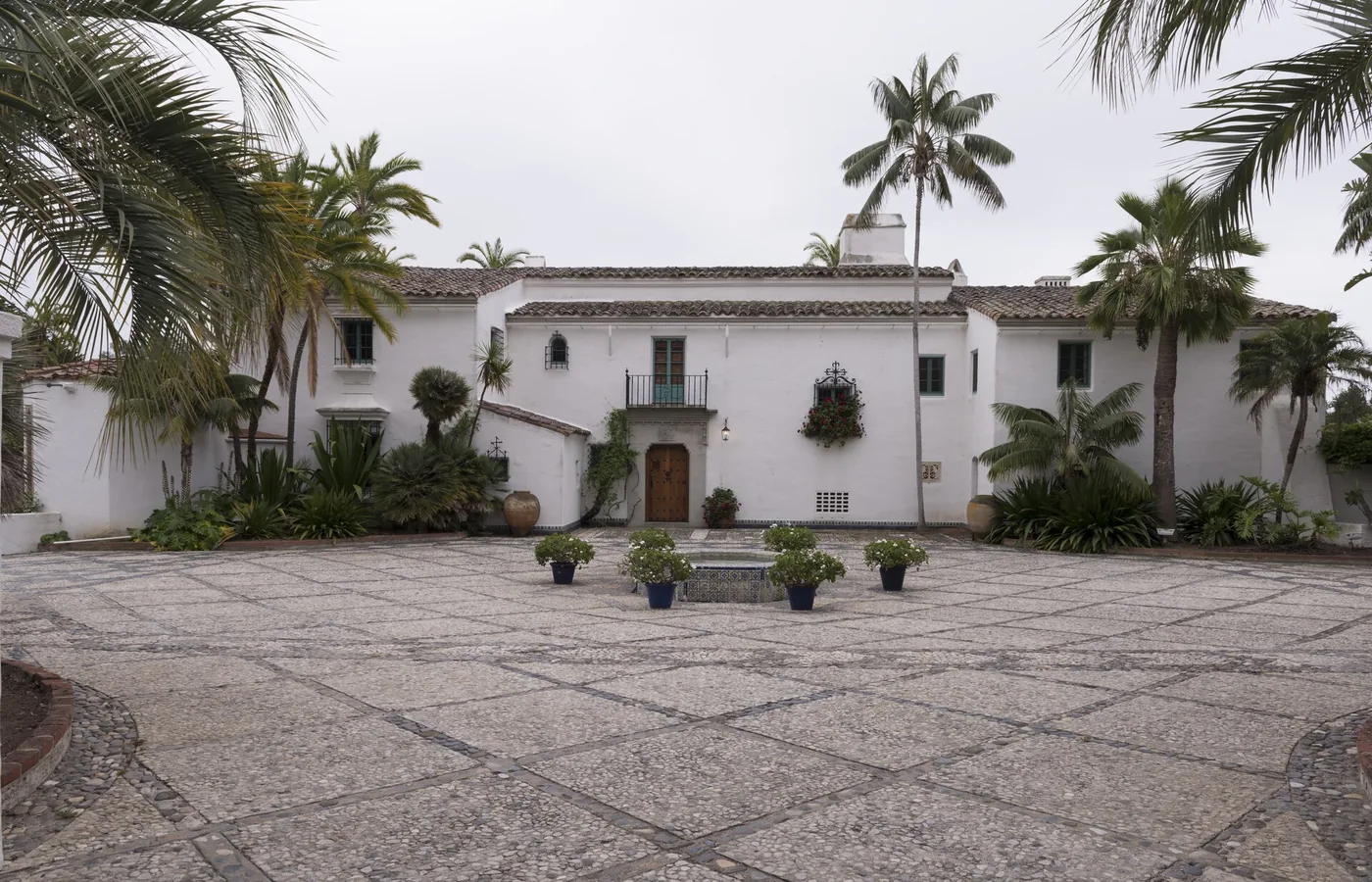 Casa del Herrero, the 1925 George Washington Smith-designed Spanish Colonial Revival estate in Montecito, now a historic house museum