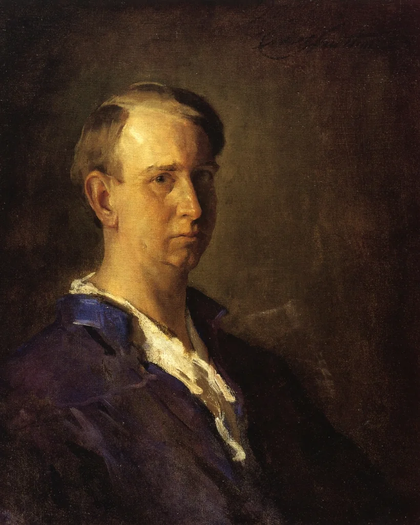 Self-portrait of Charles Webster Hawthorne, who founded the Cape Cod School of Art in Provincetown in 1899