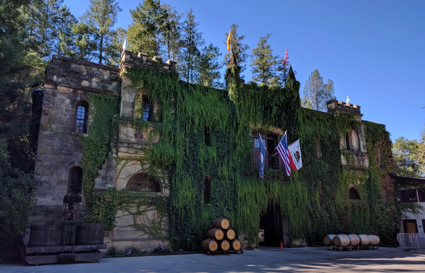 Chateau Montelena, the 1888 stone winery near Calistoga whose 1976 Judgment of Paris win helped make Napa Valley a luxury brand