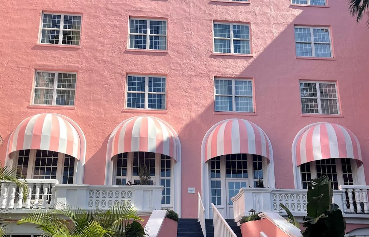 The Don CeSar Hotel on St. Pete Beach, Florida, opened in 1928