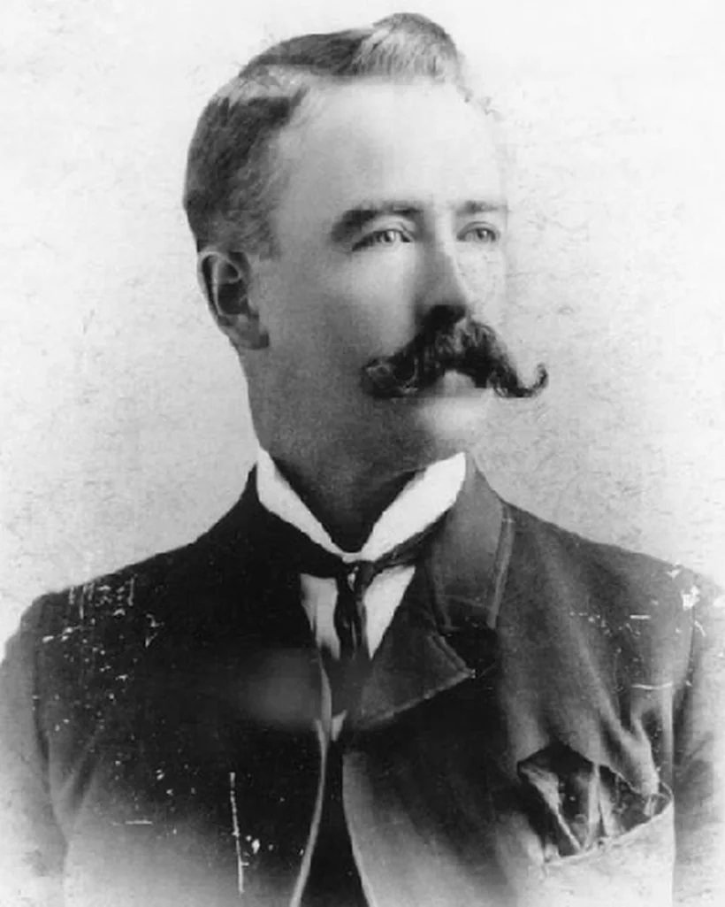 Portrait of E.T. Barnette, the trader whose 1901 Chena River post grew into the town of Fairbanks