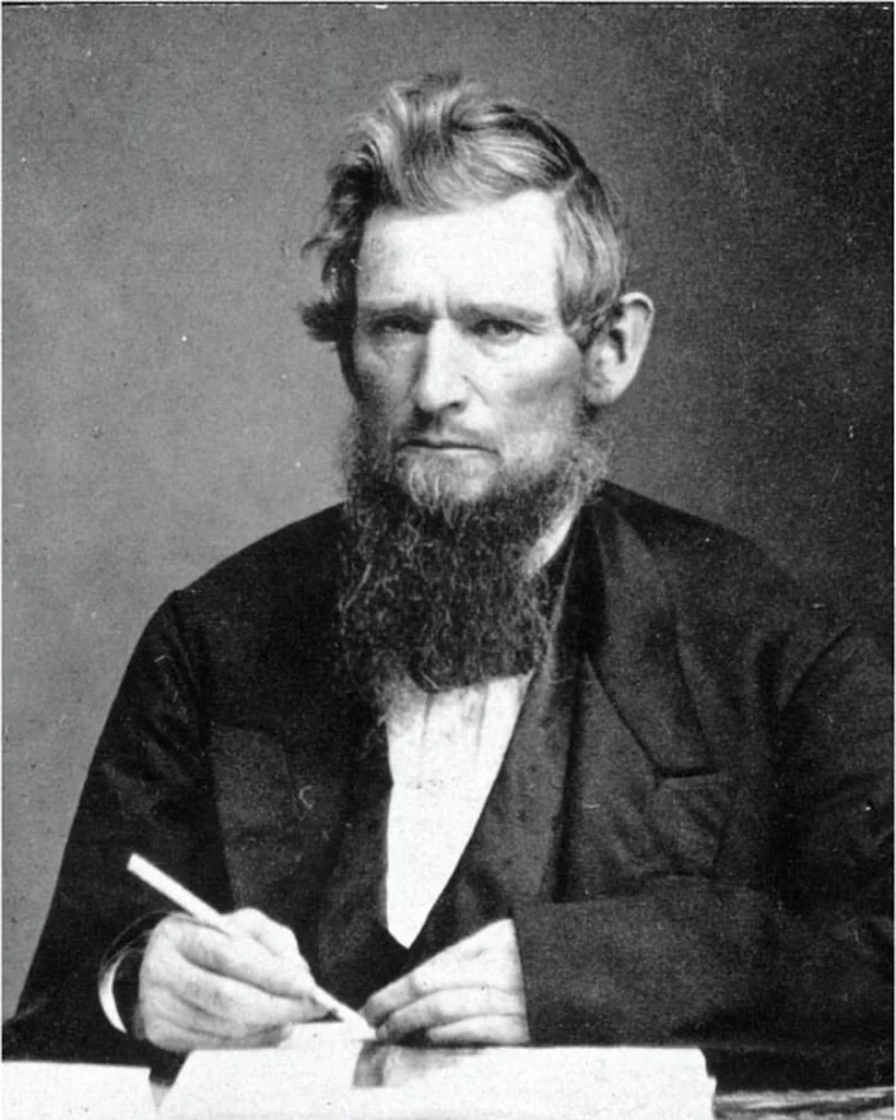 Ezra Cornell, who founded Cornell University in 1865 on the hill above Ithaca, New York