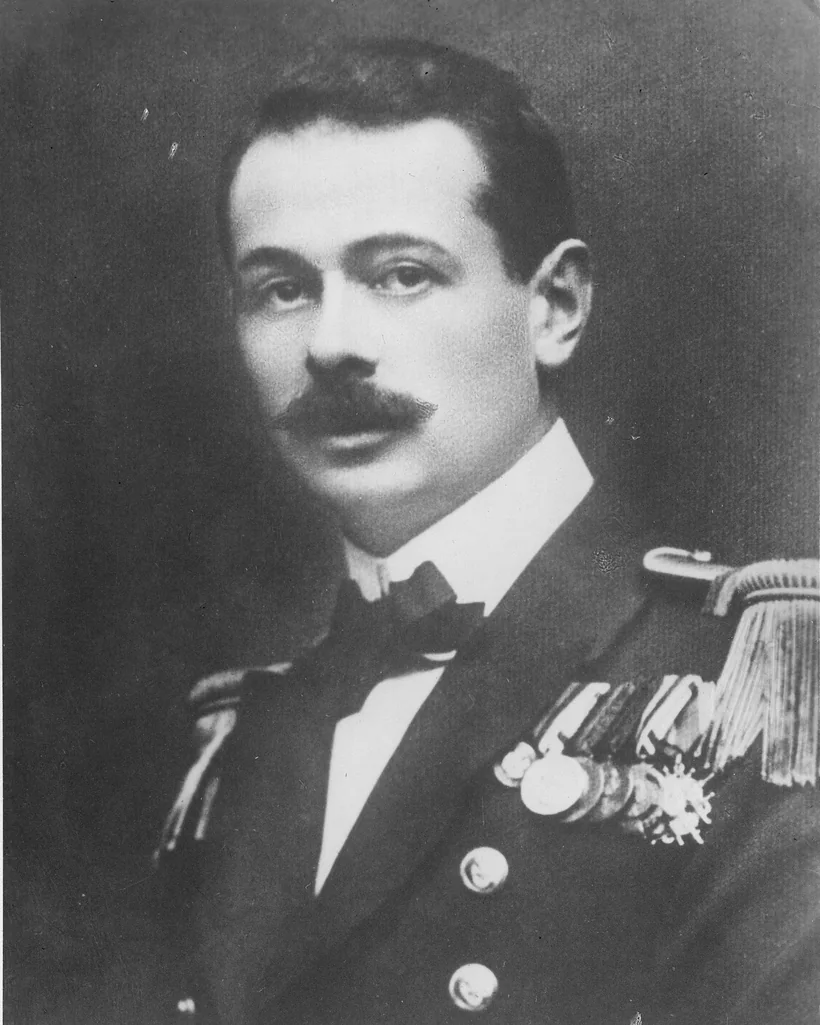 Georg von Trapp, who settled with his family in Stowe in 1942 and oversaw the building of the lodge they named Cor Unum