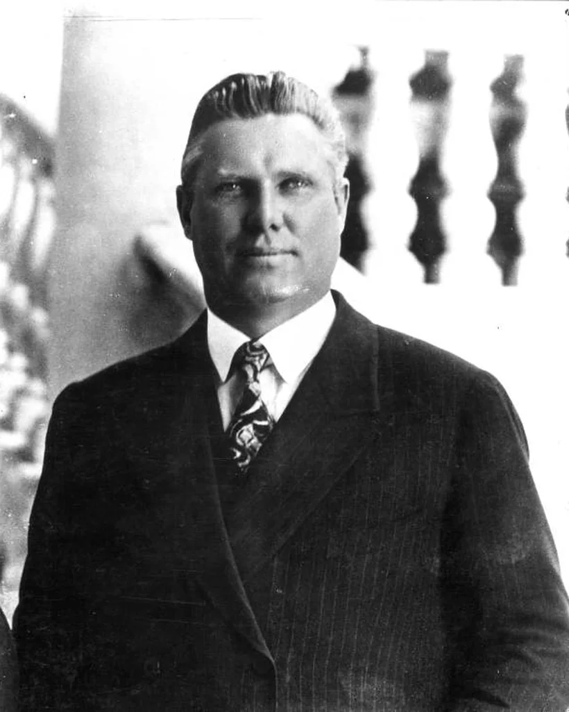George Merrick, developer of Coral Gables, who marketed his planned city nationwide in the 1920s