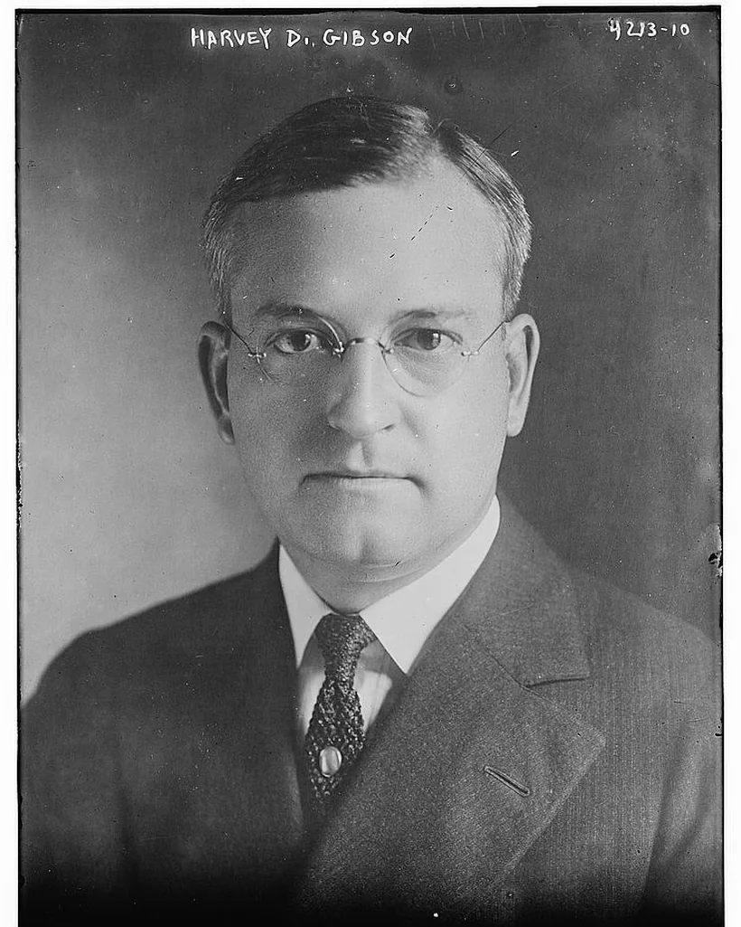 Harvey Dow Gibson, the New York banker from North Conway who built Cranmore and brought Hannes Schneider to town