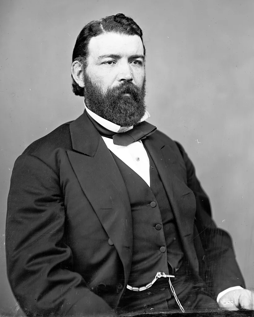 John Morrissey, the prizefighter and congressman who organized Saratoga's first thoroughbred race meeting in 1863