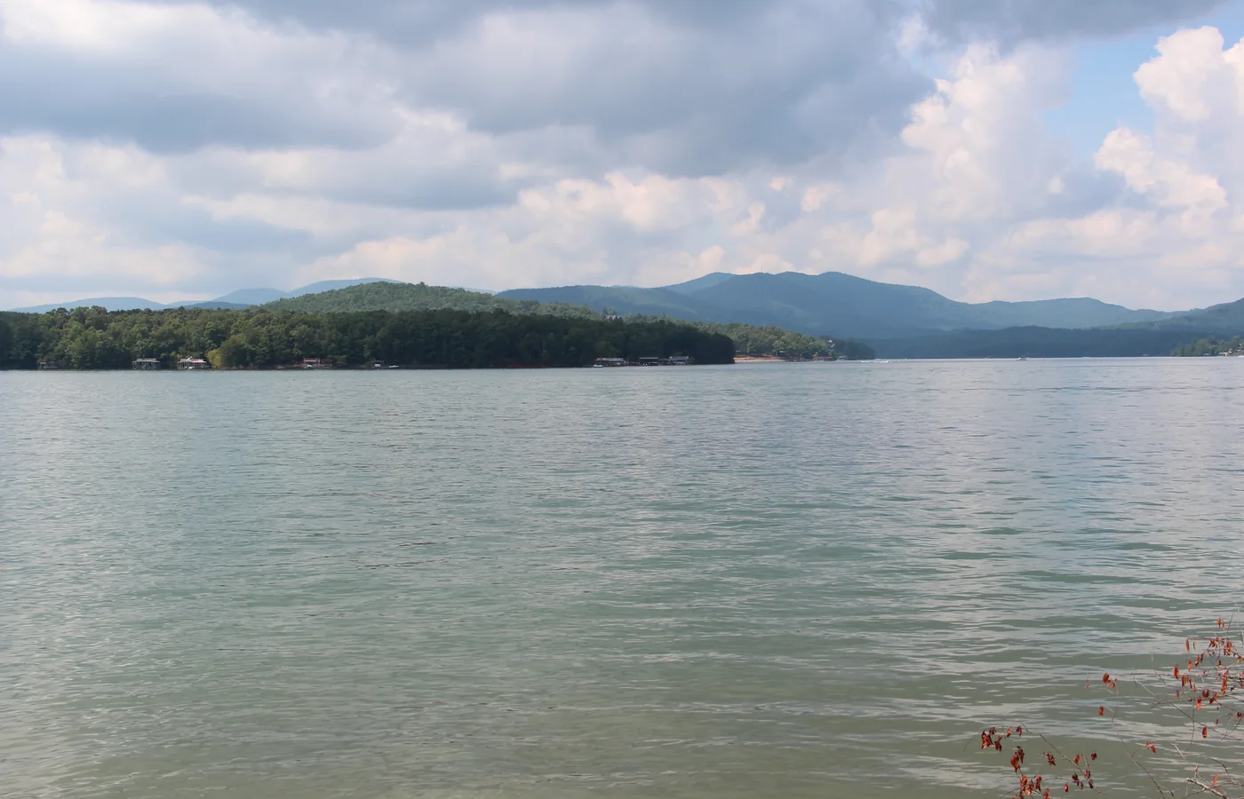 Lake Blue Ridge in Fannin County, Georgia, created by the Tennessee Valley Authority's Blue Ridge Dam