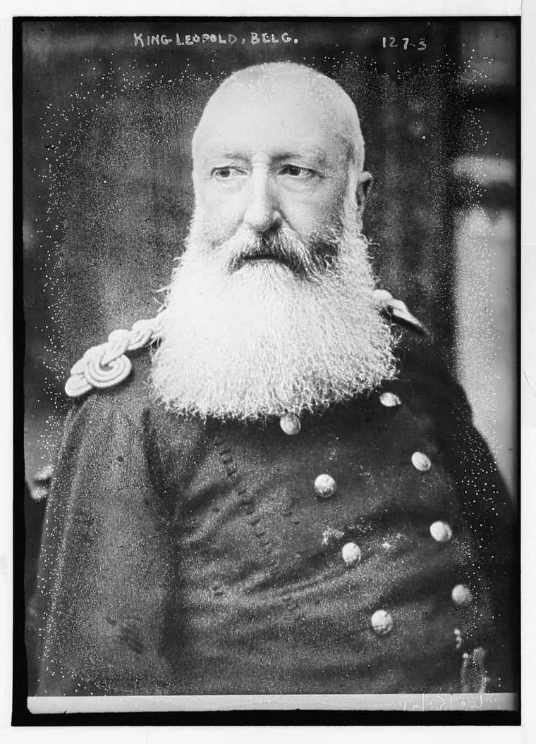 King Léopold II of Belgium, who bought up much of Saint-Jean-Cap-Ferrat around 1900 — the peninsula's first great estate investor and the ancestor of today's Cap-Ferrat short-term rental market