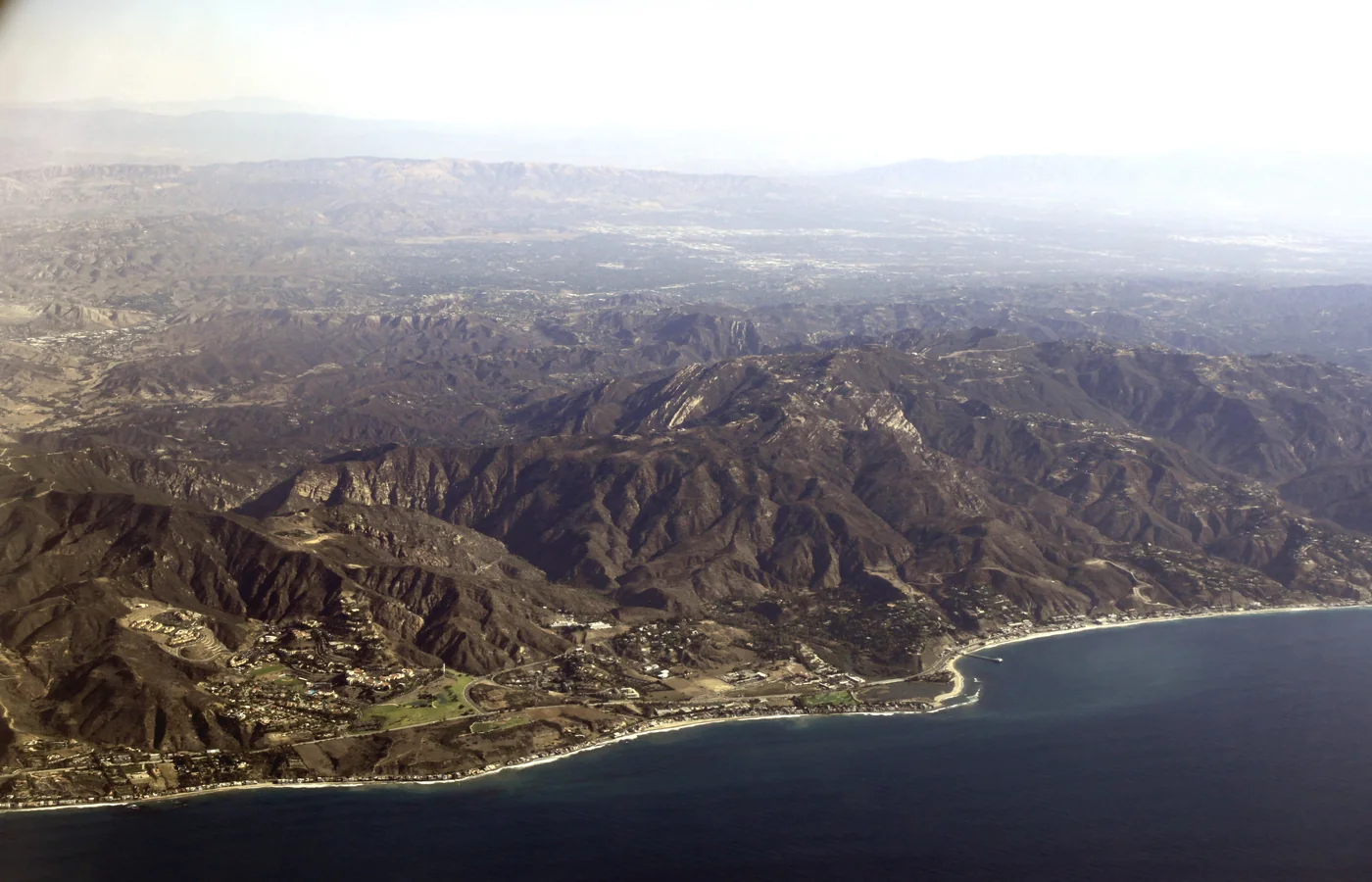 The Malibu coastline in Southern California, the private shore the Rindge family guarded for decades
