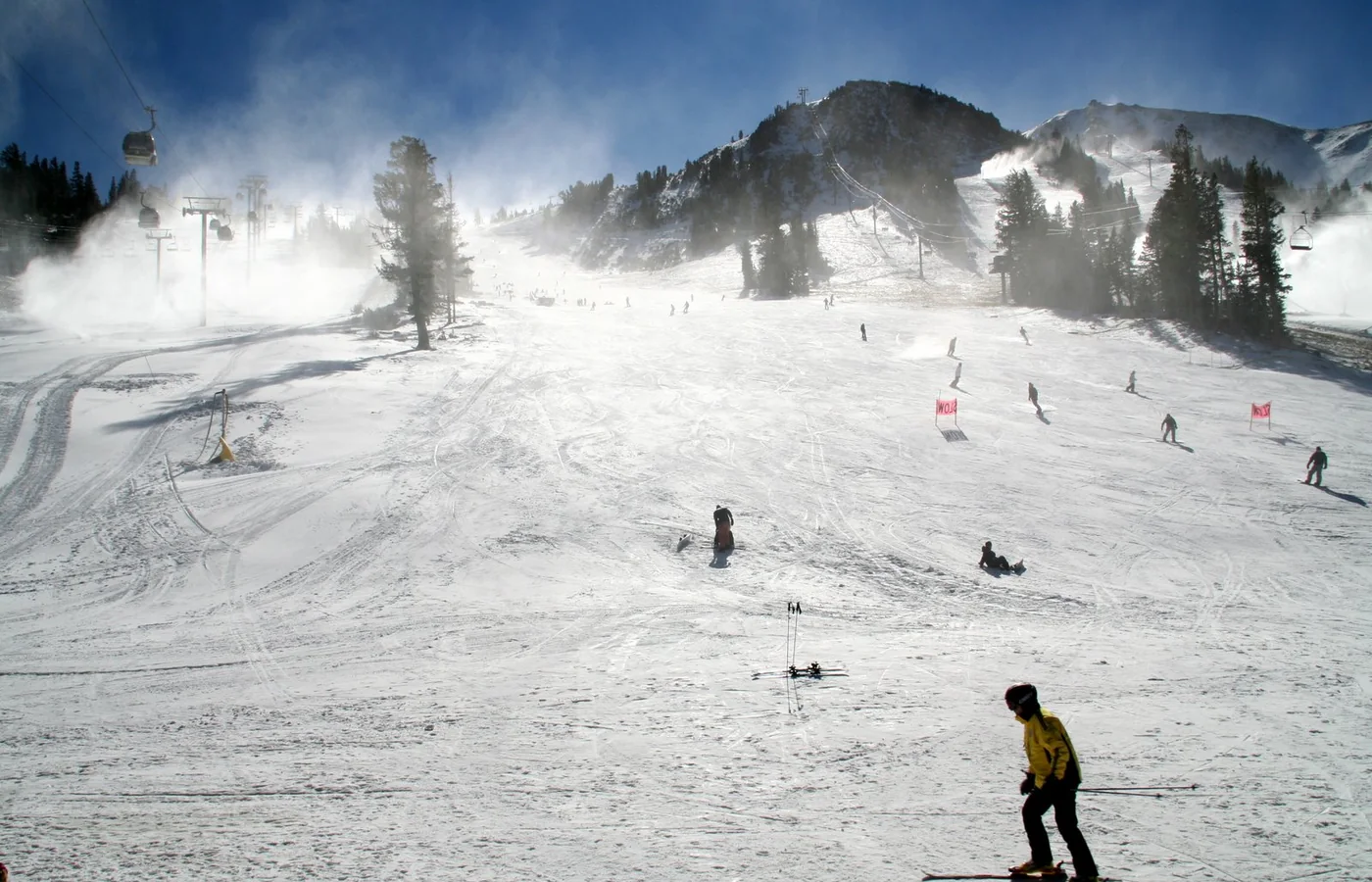 Mammoth Mountain Ski Area, the Eastern Sierra resort Dave McCoy built from a single rope tow in 1953