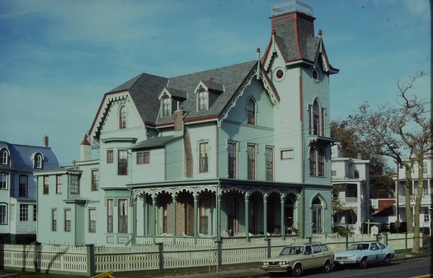The John B. McCreary House, an 1869 Gothic Revival villa in the Cape May historic district