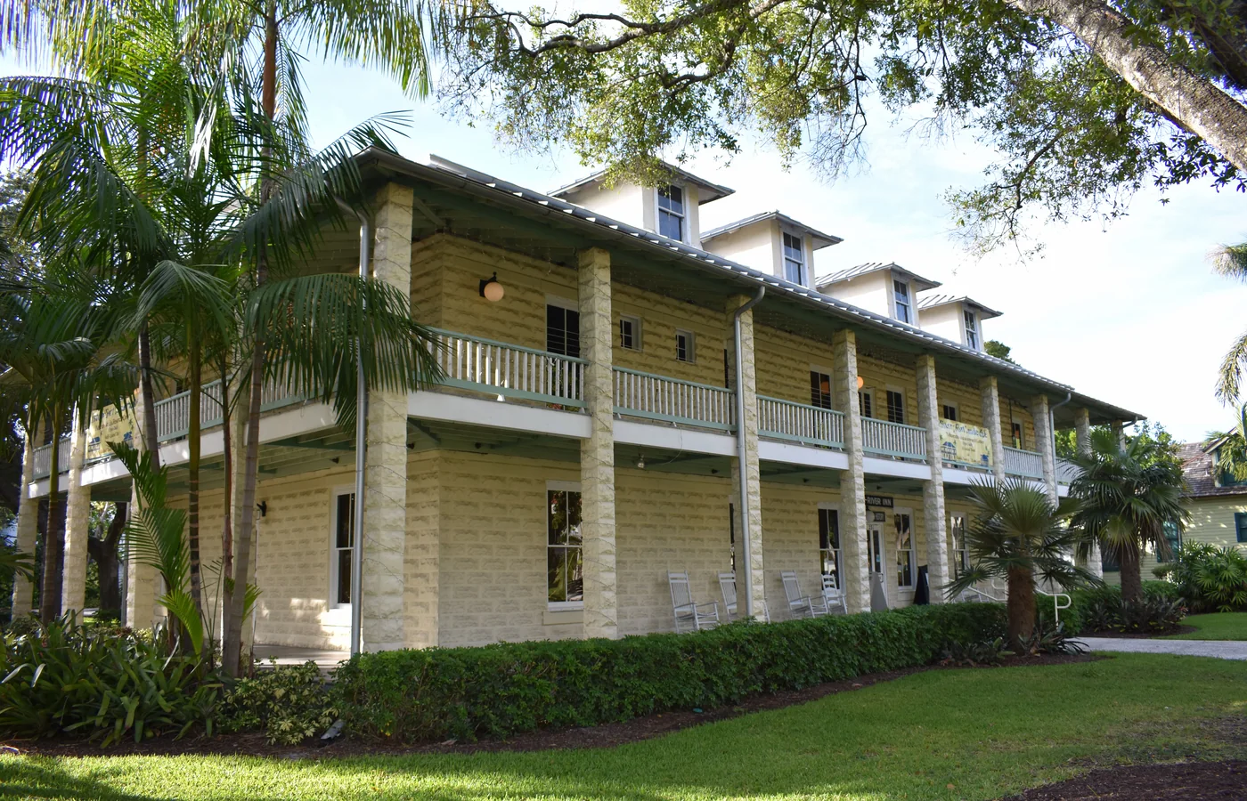 The New River Inn in Fort Lauderdale, built in 1905, now the city's history museum
