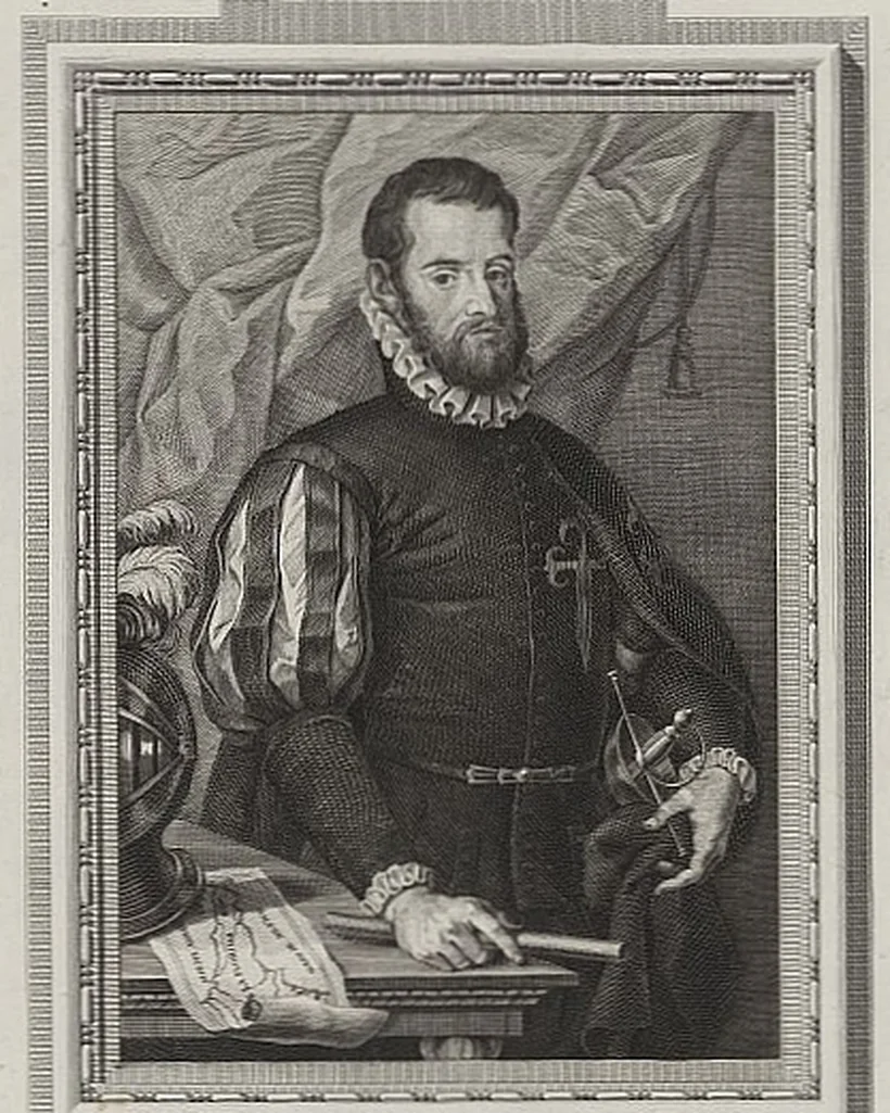 Pedro Menéndez de Avilés, the Spanish admiral who founded St. Augustine in 1565