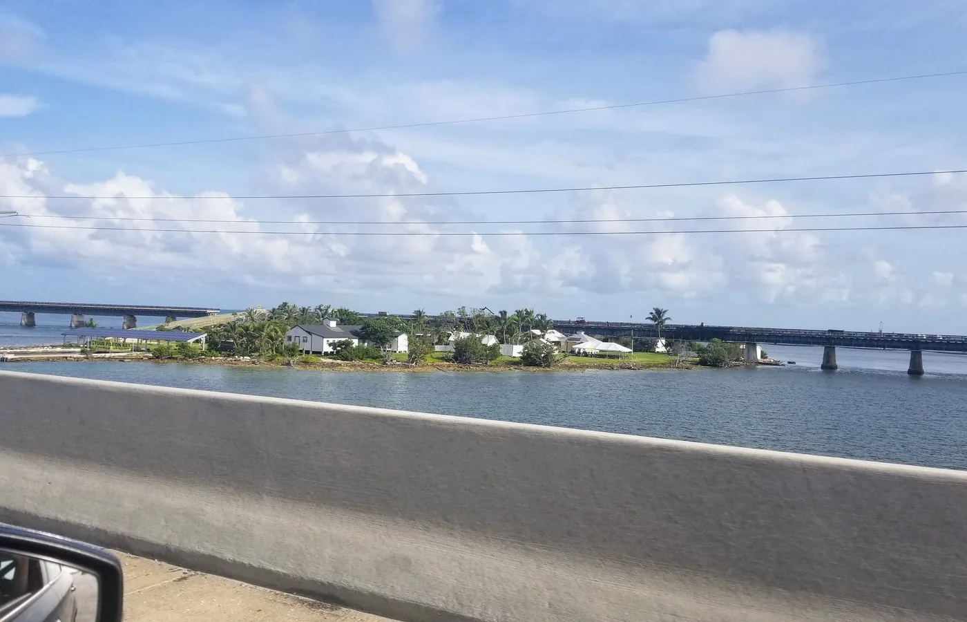 The historic district on Pigeon Key, the railroad construction camp for the Seven Mile Bridge, near Marathon, Florida