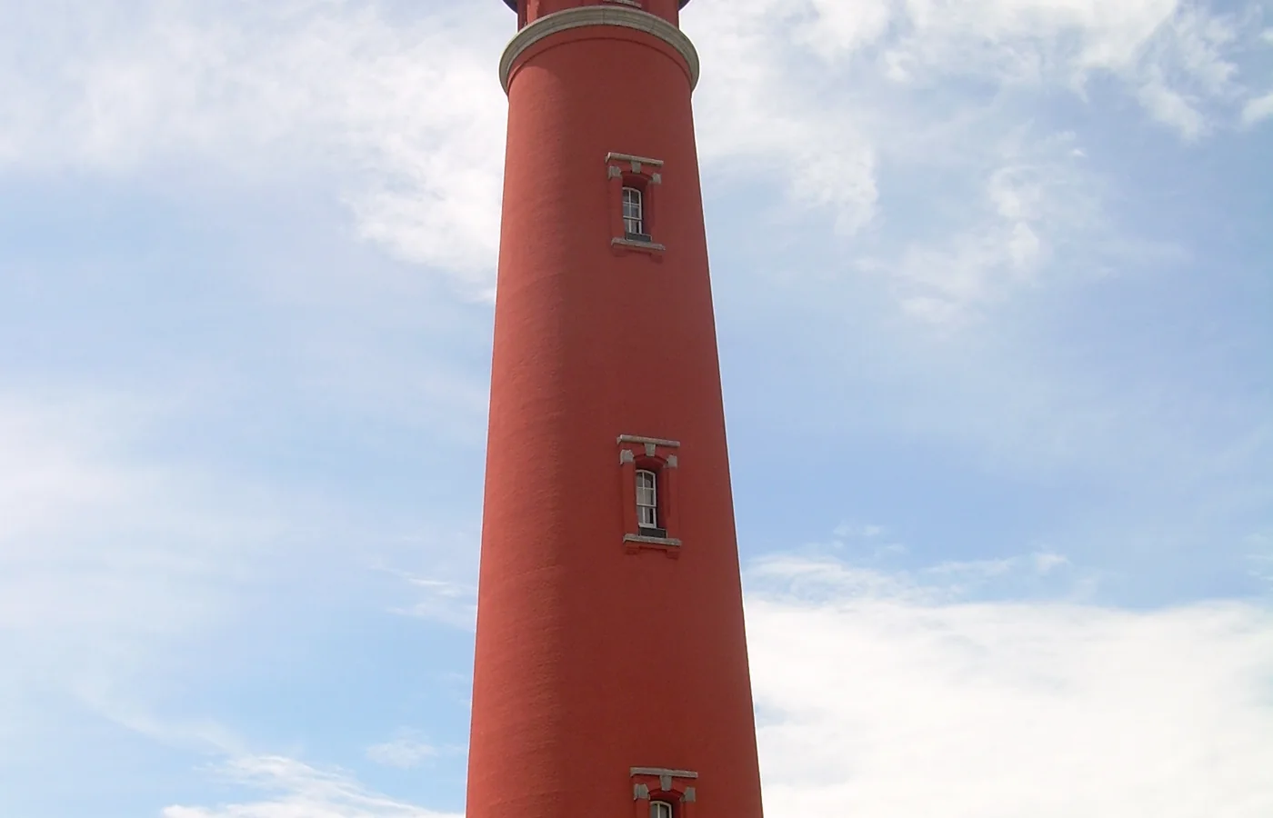 The Ponce de Leon Inlet Lighthouse near New Smyrna Beach, Florida, the tallest in the state