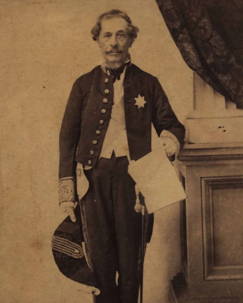 Portrait of Robert Crichton Wyllie, the Hawaiian Kingdom foreign minister whose Hanalei sugar plantation, named Princeville in 1860, gave Kauai's North Shore resort its name