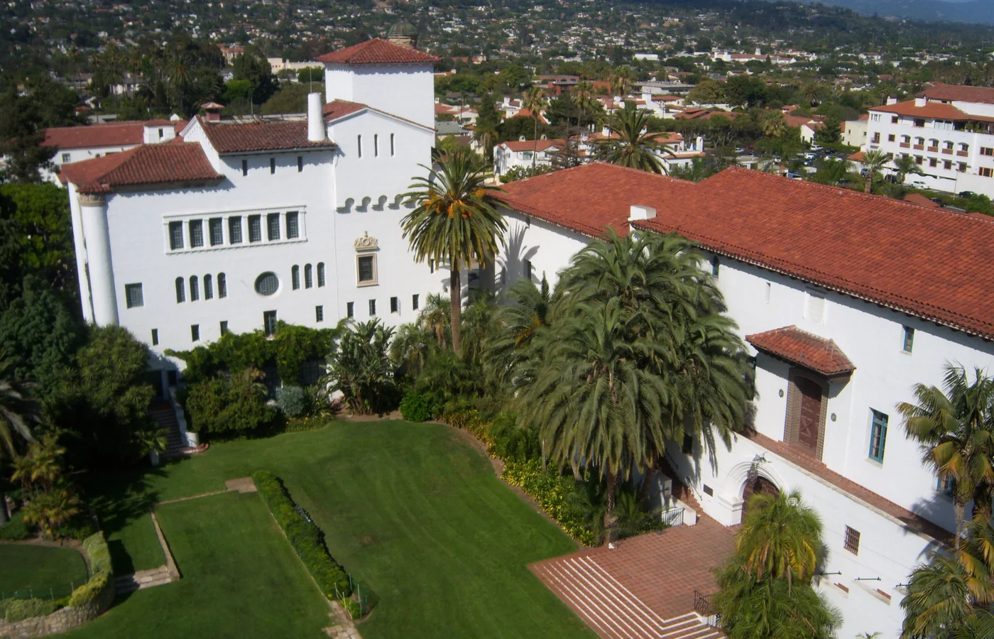 The 1929 Santa Barbara County Courthouse, the Spanish Colonial Revival landmark that became the symbol of the American Riviera