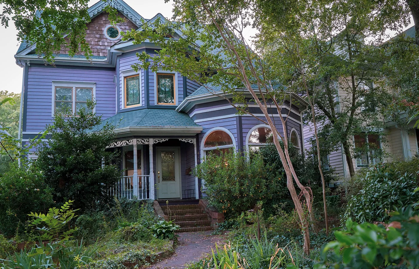A Victorian house in the Dilworth Historic District of Charlotte, North Carolina
