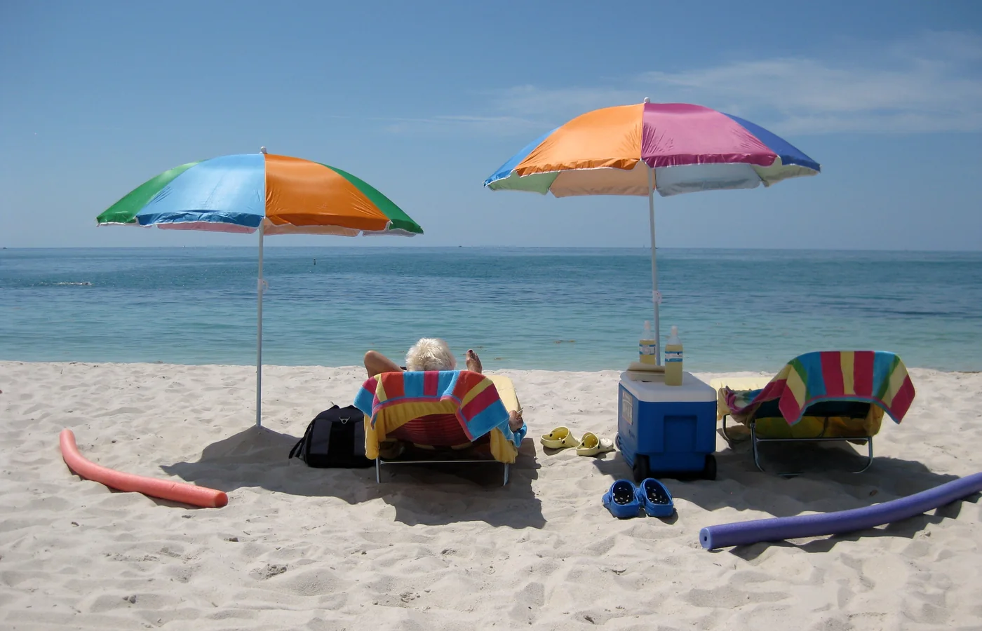 Sombrero Beach in Marathon, one of the few natural sand beaches in the Florida Keys
