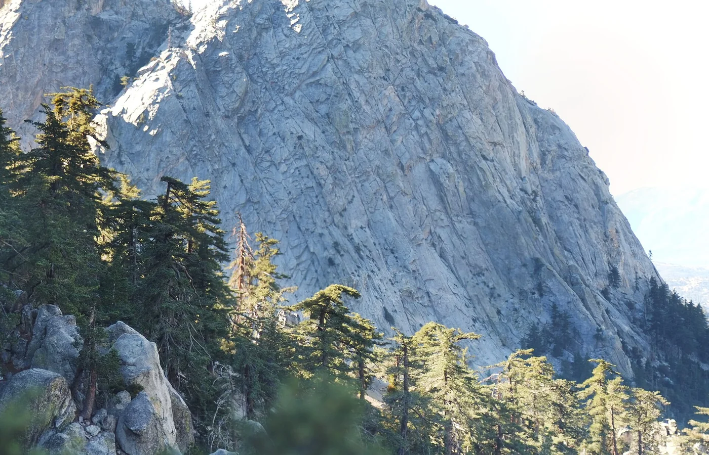 Tahquitz Rock, also called Lily Rock, the granite landmark above Idyllwild that has drawn climbers and visitors for generations