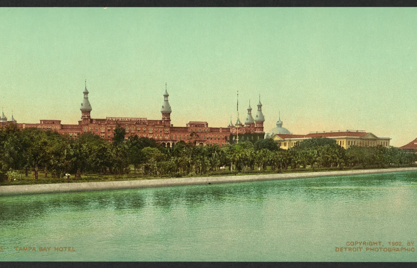 The Tampa Bay Hotel around 1902, Henry Plant's Moorish-Revival landmark, today the University of Tampa