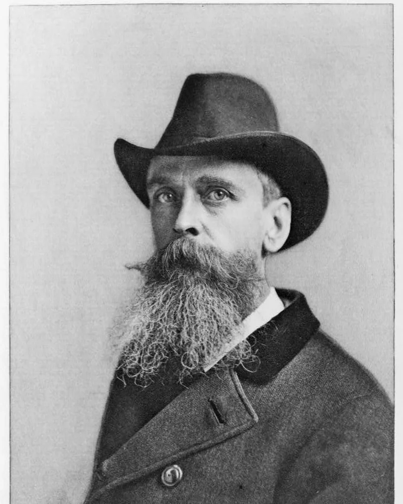 Thomas Moran, the painter who first visited East Hampton with the Tile Club in 1878 and built his studio there in 1884