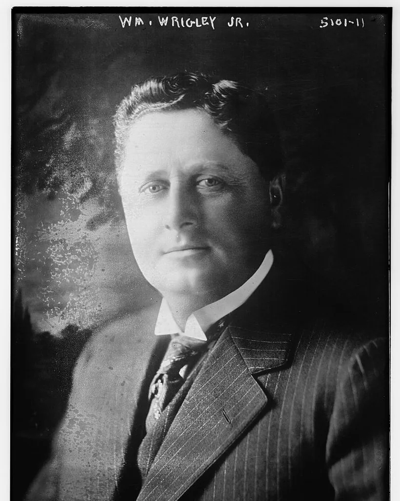 Portrait of William Wrigley Jr., who bought Santa Catalina Island in 1919 and marketed Avalon as a national resort destination