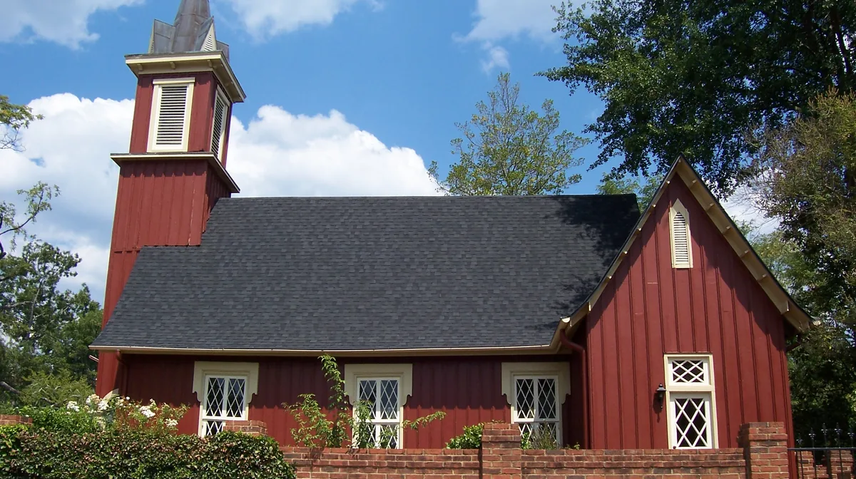 The Church of the Redeemer in Greensboro, Georgia, near Lake Oconee